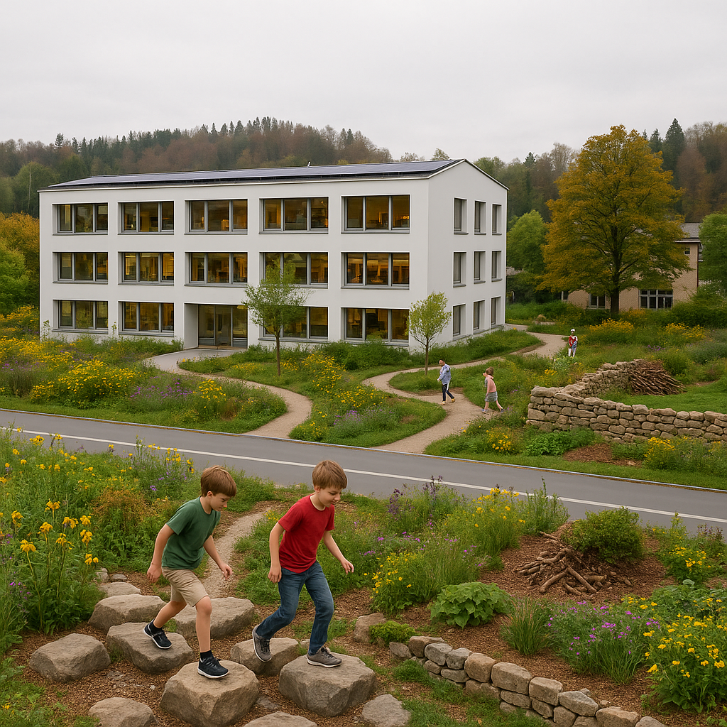 Symbolbild: Biodiversität, naturnahe Grünräume, Umweltbildung